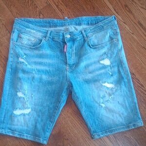 D Squared high end denim shorts size 50 Italian